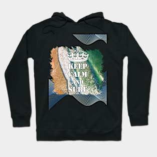 Keep Calm And Surf 56 - Summer Of Surfing Hoodie